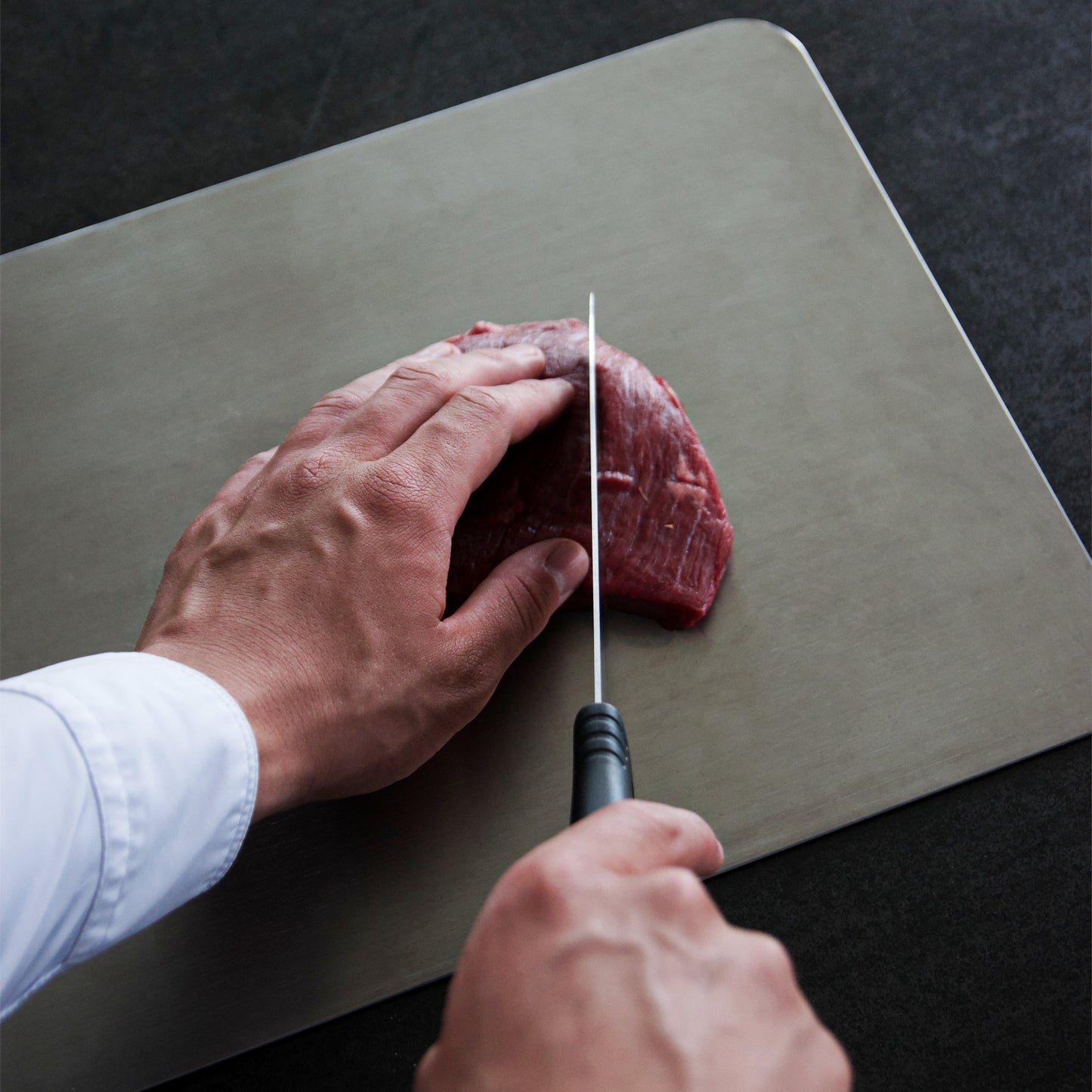 Original Taima™ 100% Pure Titanium Cutting Board + Mat + 5 Exclusive Guides