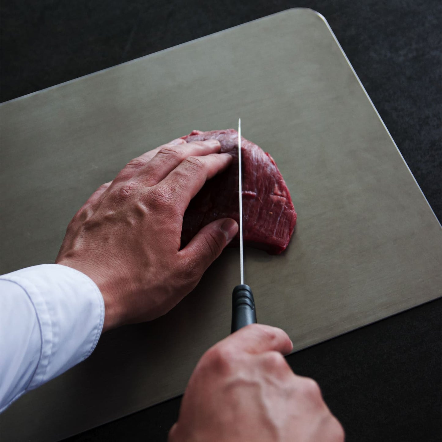 Original Taima™ 100% Pure Titanium Cutting Board + Mat + 5 Exclusive Guides