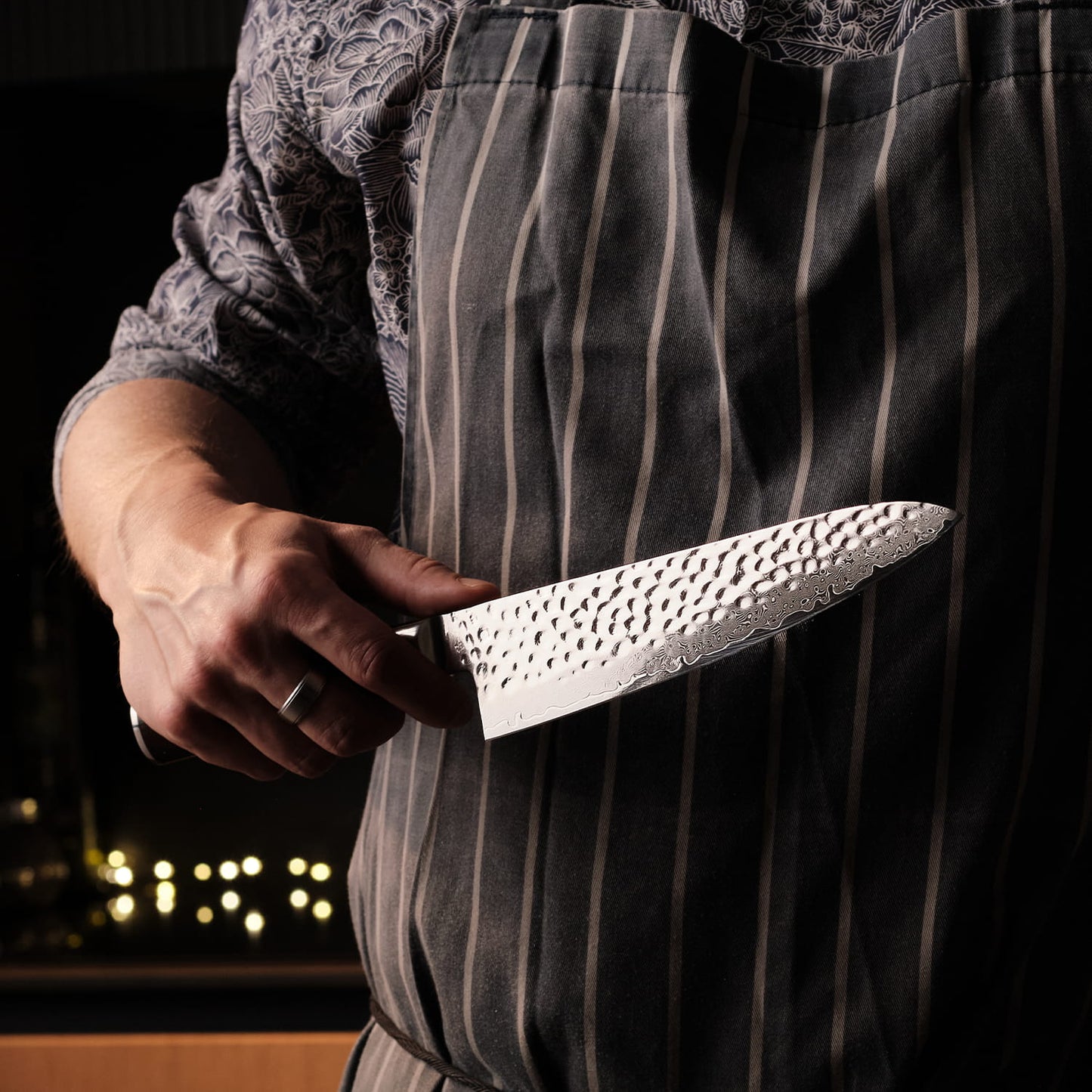 Taima® Raijin Damascus Chef's Knife 8.5″