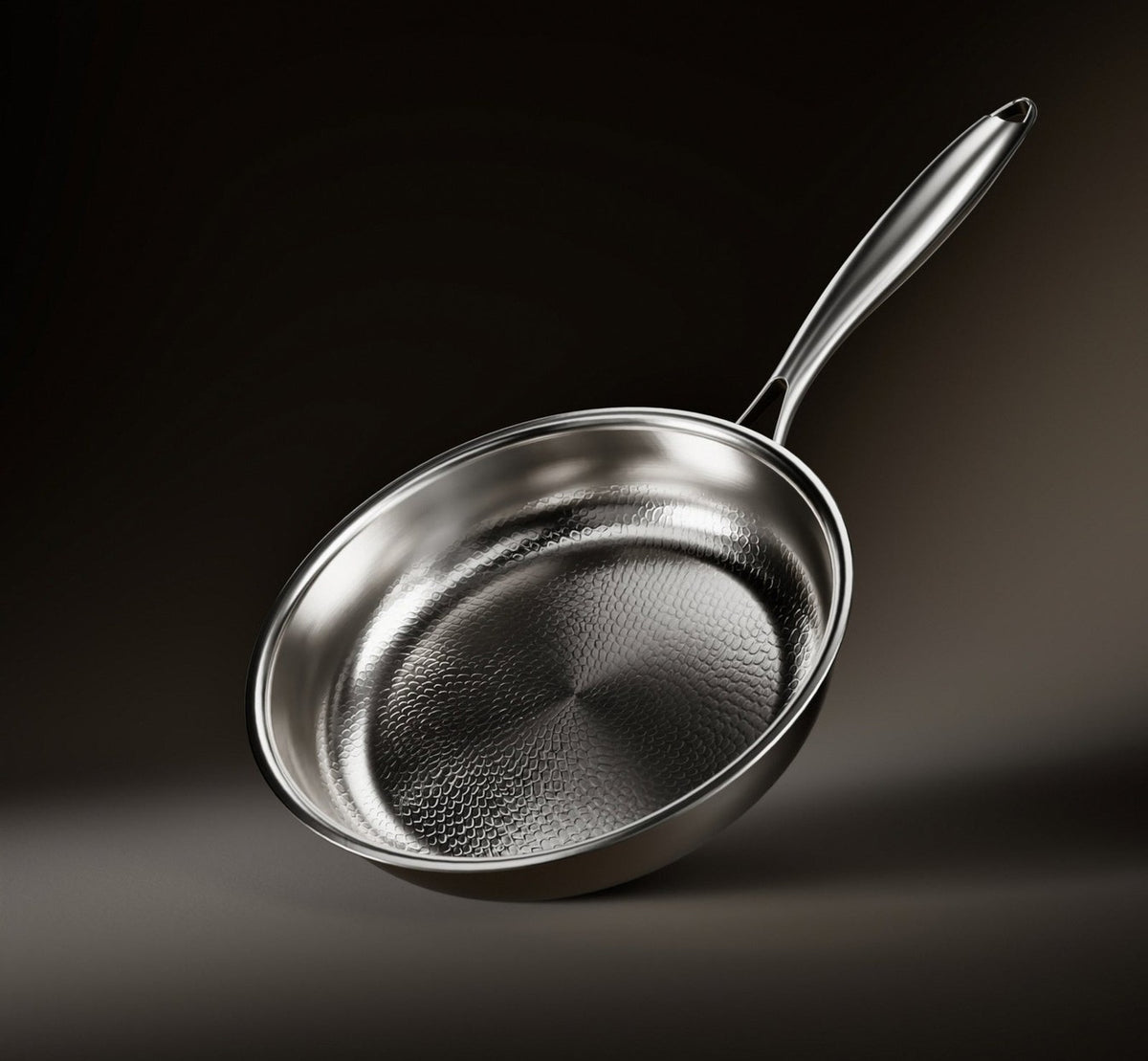 Okura Hammered Titanium Pan