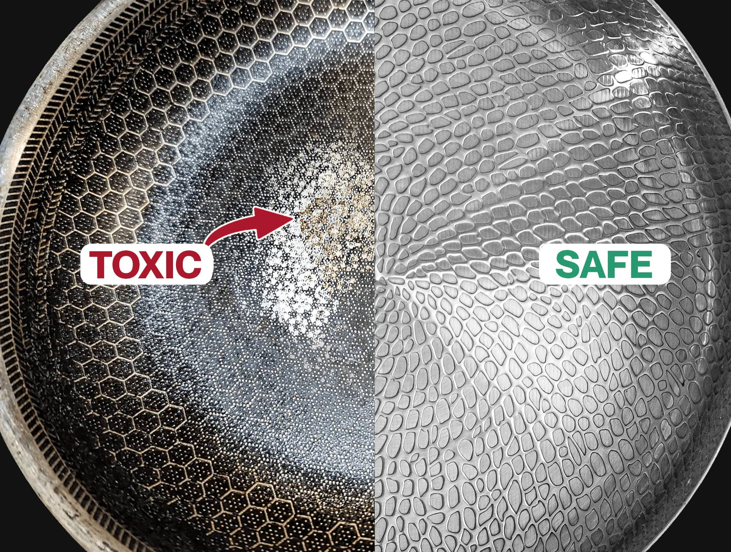 1. No More “Forever Chemicals” in Your Meals (100% Non-Toxic & Safe)