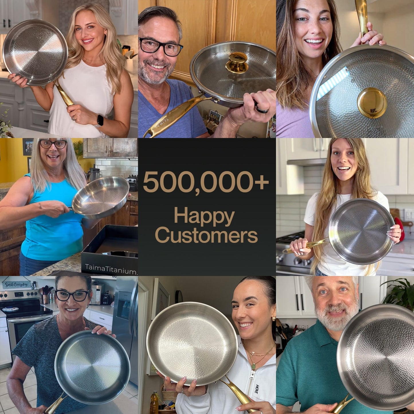 Pure Titanium Signature Pan Complete Set (8 Piece)