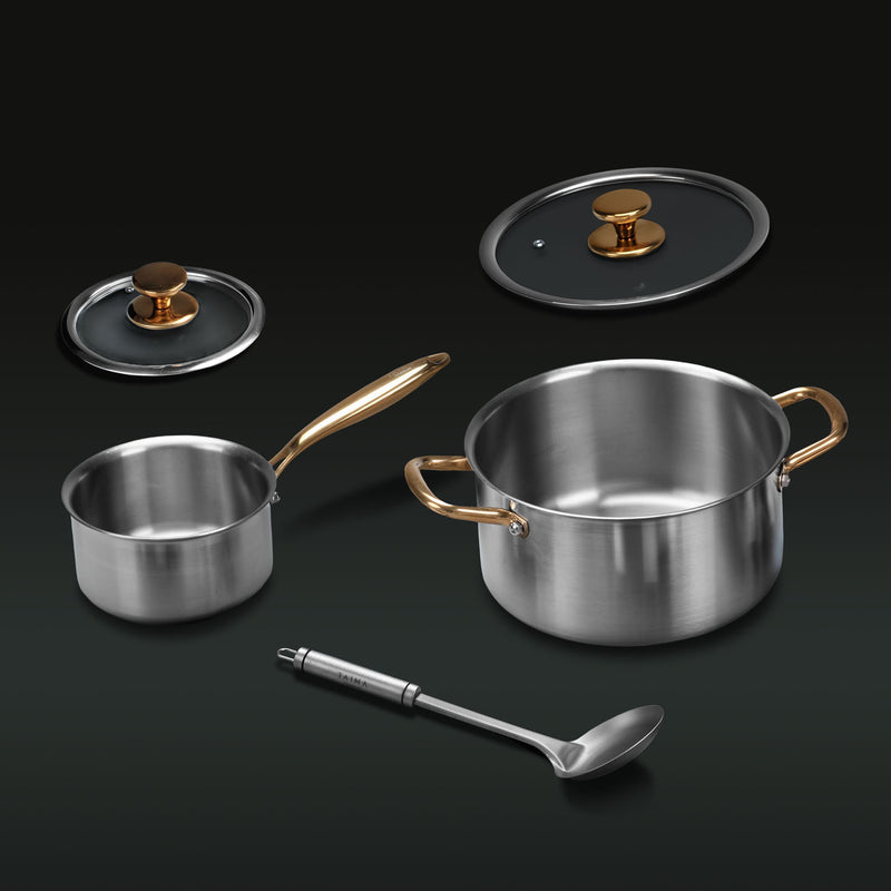 Titanium Nutri-Pot Duo (5-Piece)