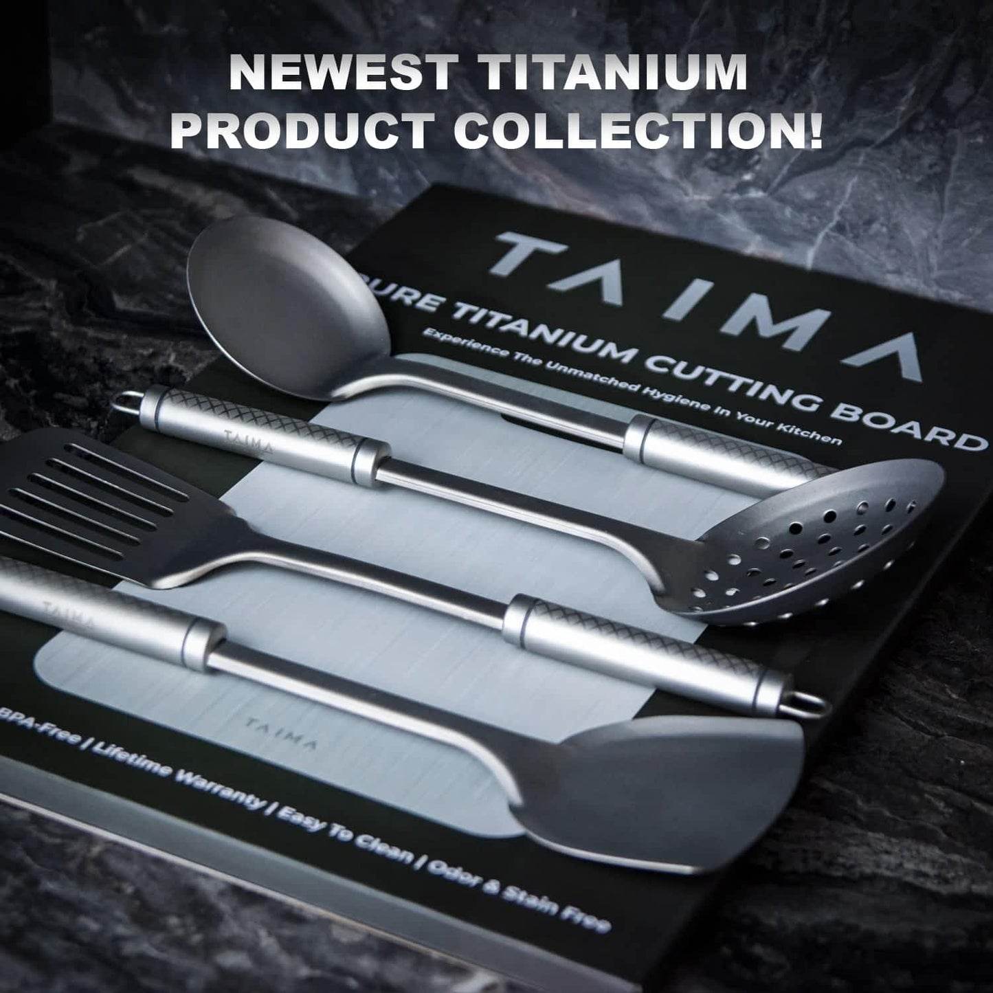 Taima™ 100% Pure Titanium Spatula / Utensils