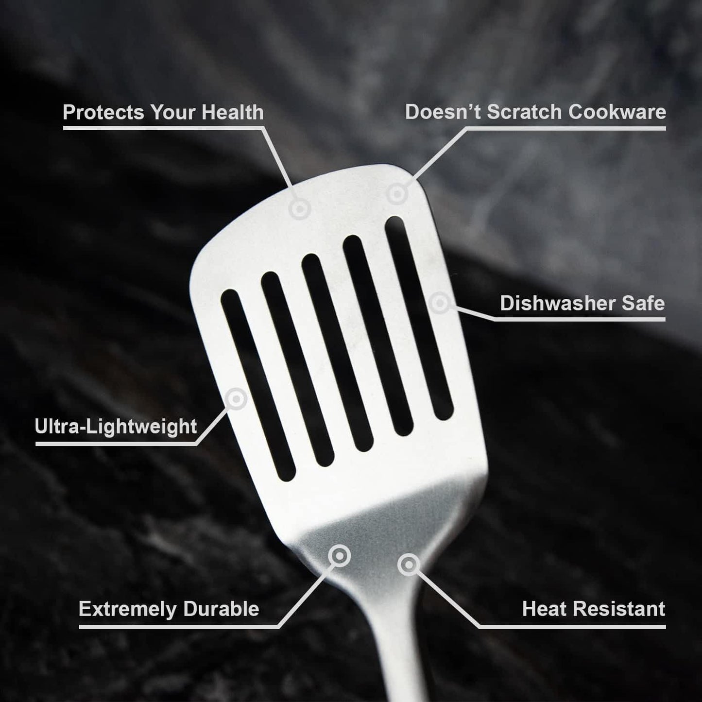 Taima™ 100% Pure Titanium Spatula / Utensils