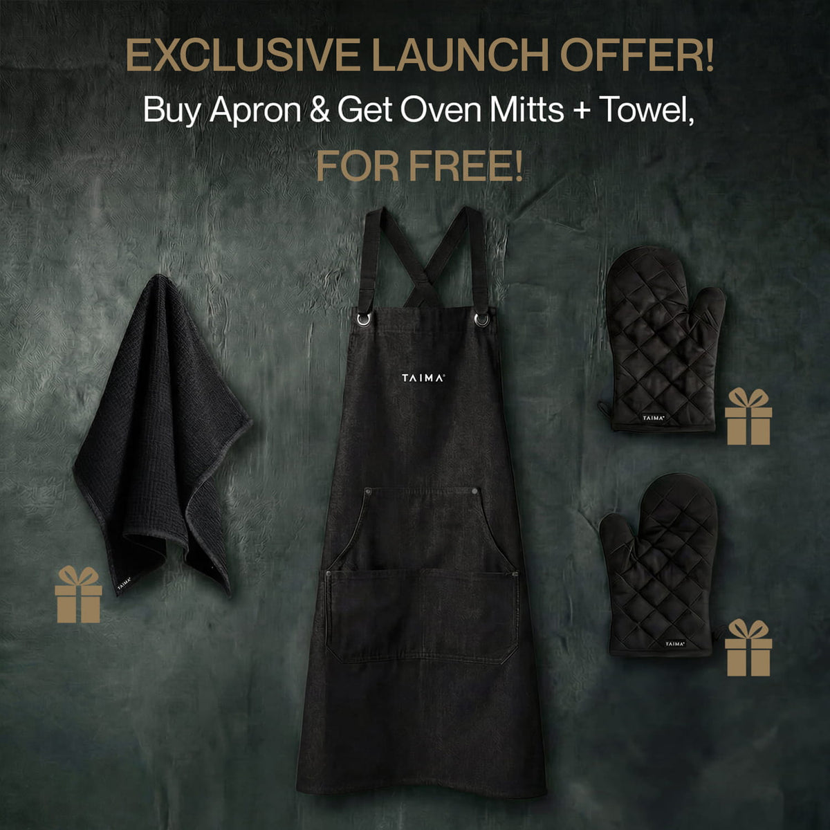 ® Signature Apron Bundle Limited Launch Offer