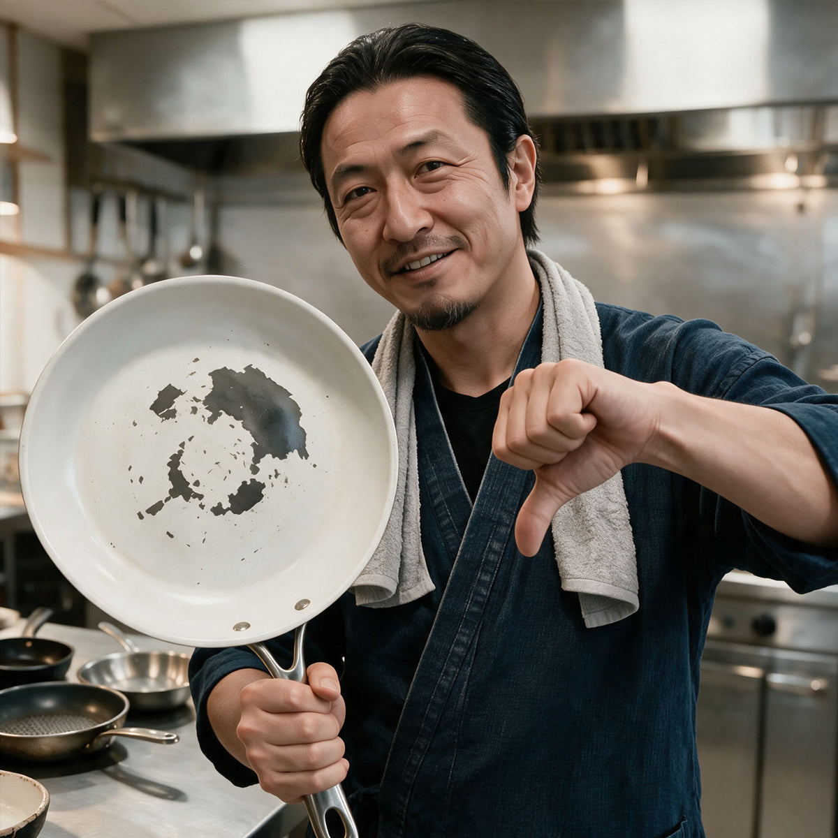Cookware being rated