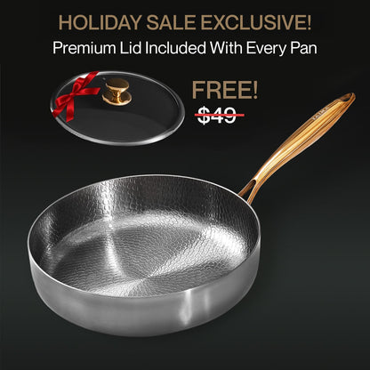 Pure Titanium Deep Pan Pro