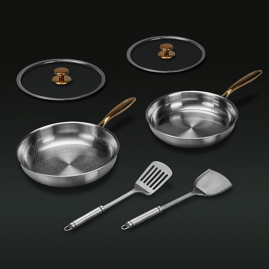 Pure Titanium Pan Everyday Duo Set (6 Piece)
