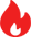 A small red flame icon on a white background.