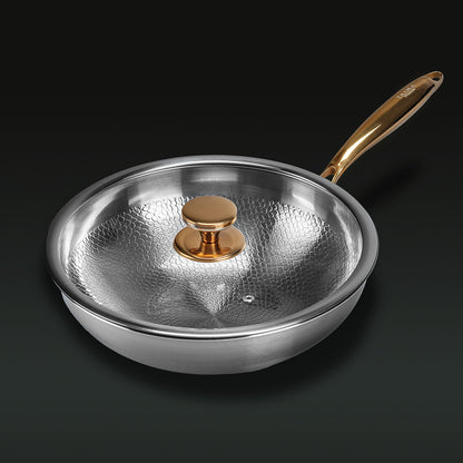 TAIMA Certified Pure Titanium Wok Pan Pro