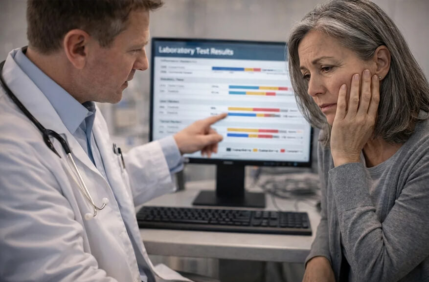 Laboratorieresultater og sundhedsrisici