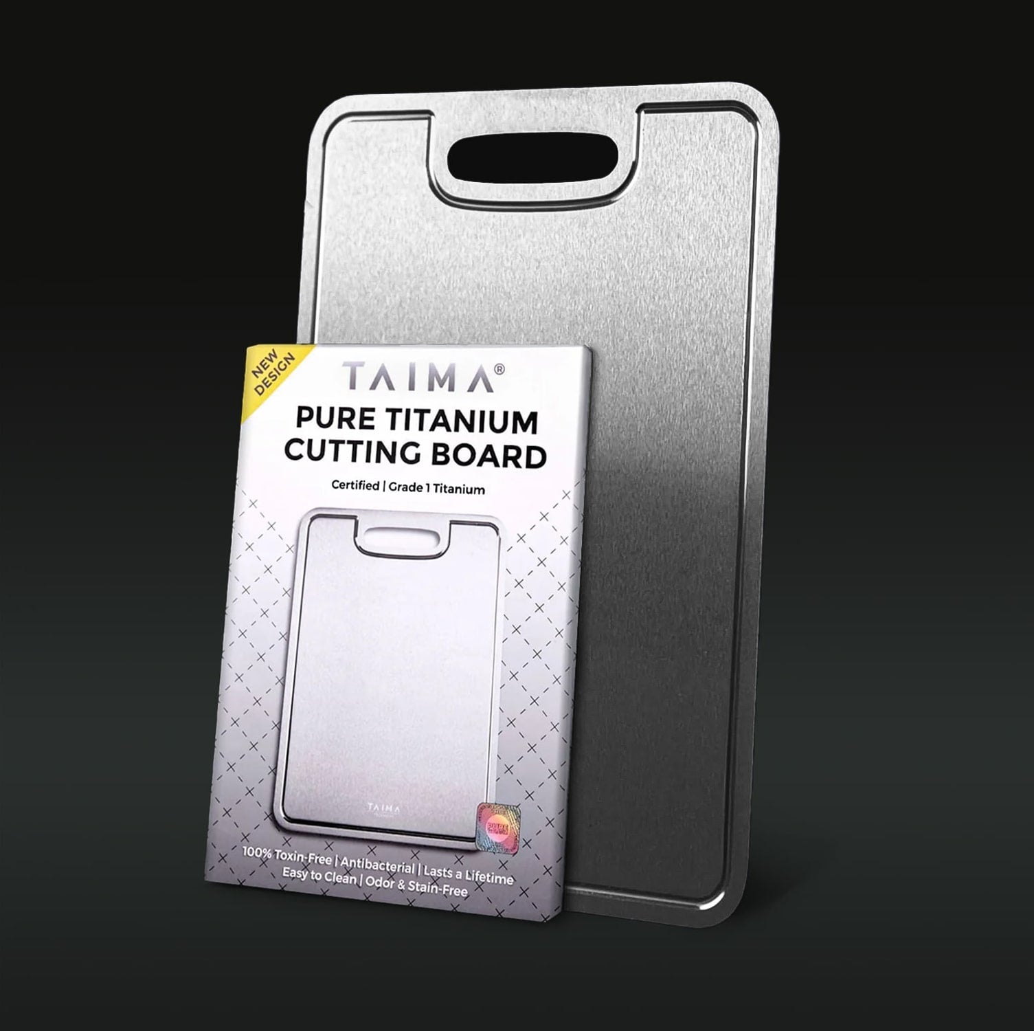Taima® Titanium Cutting Board | The Only Certified & Official Titanium