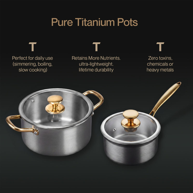 Taima® Pure Titanium Nutri Pot Pro