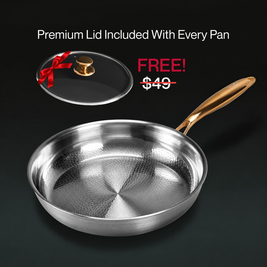 Taima Pure Titanium Pan with a free lid