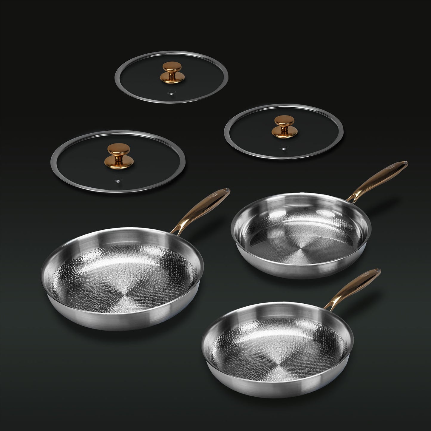 Pure Titanium Nutri-Pan Trio