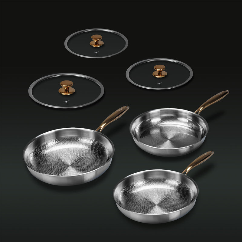 Pure Titanium Nutri-Pan Trio