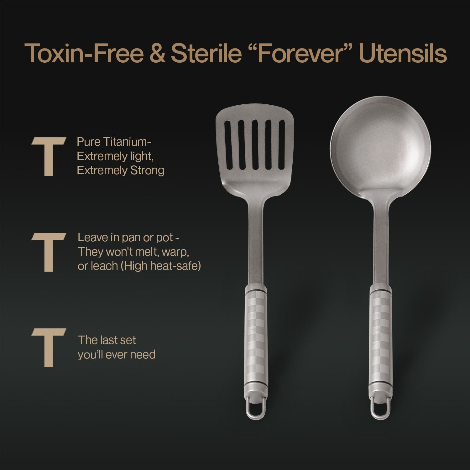Pure Titanium Classic Pan Everyday Duo Set (6 Piece)